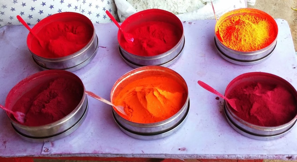 Various colour of 'Sindoor