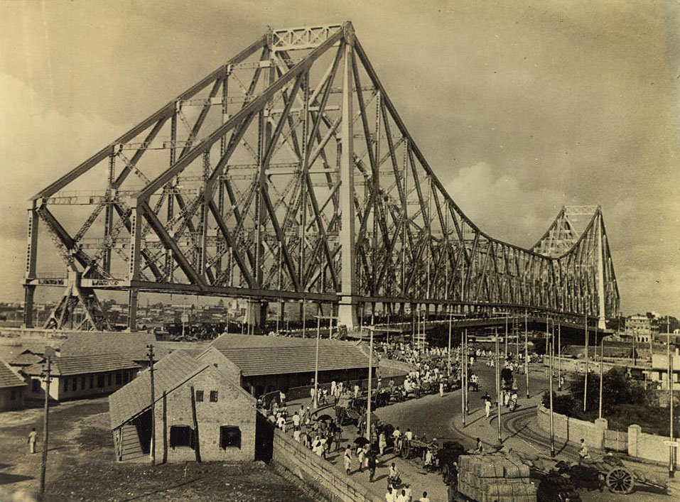 Howrah Bridge, Kolkata, 1940