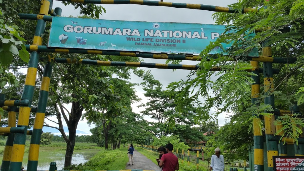 Ramsai gate of Gorumara National Park, Jalpaiguri district, West Bengal