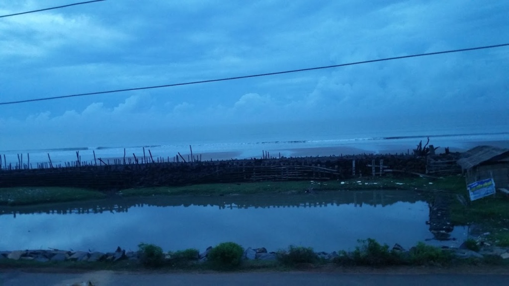 Morning sky at Chandpur