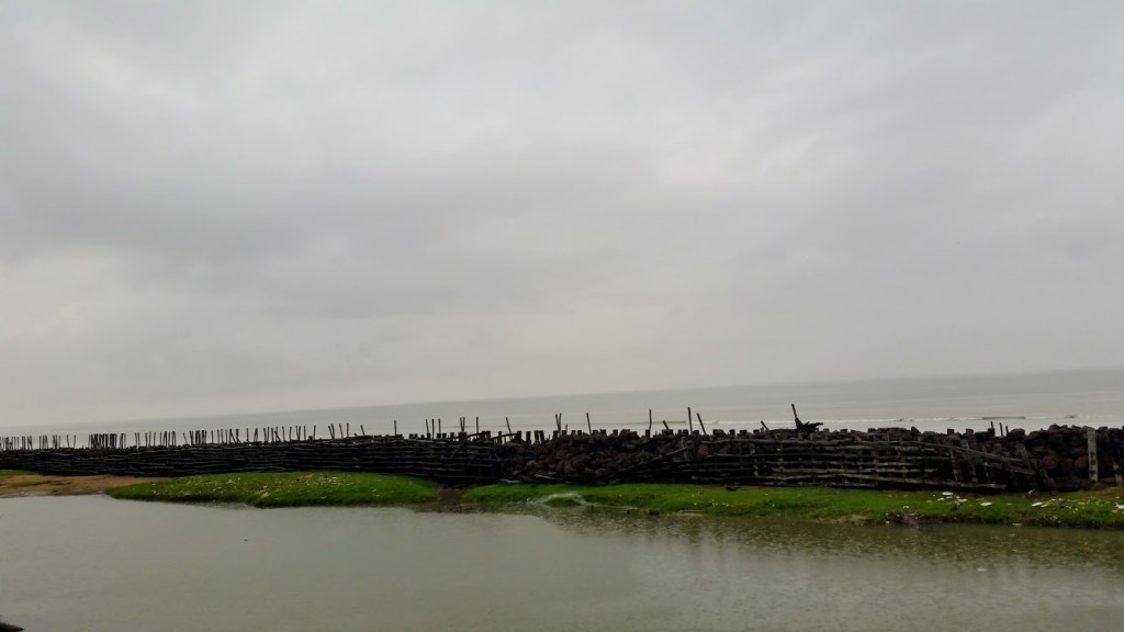 Offshore breakwater at Chandpur
