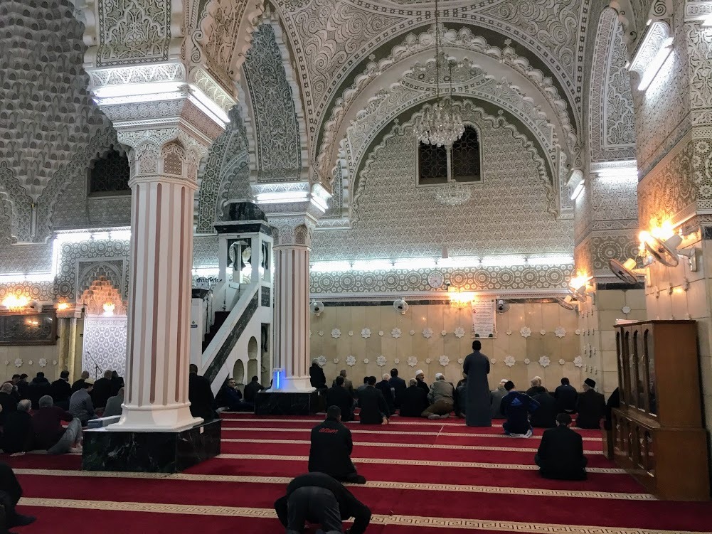Prayer Hall of Abu Hanifa mosque