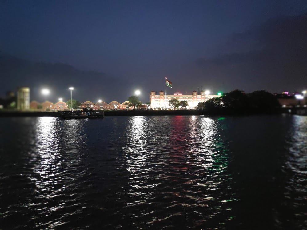 Howrah junction in night